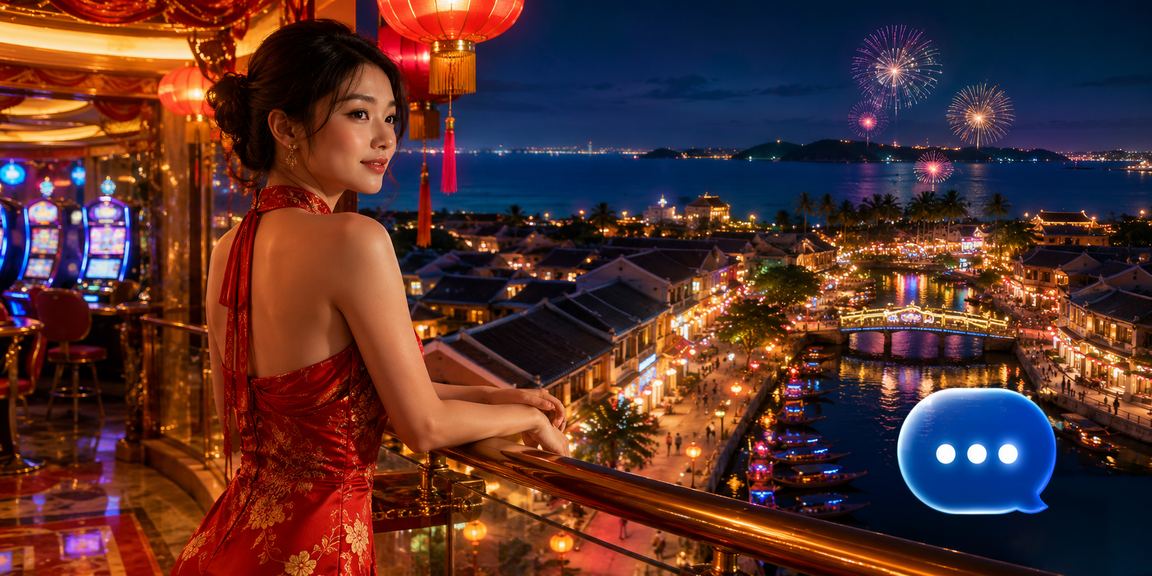 Đêm hội lồng đèn Hội An gắn liền với không khí cá cược vui vẻ